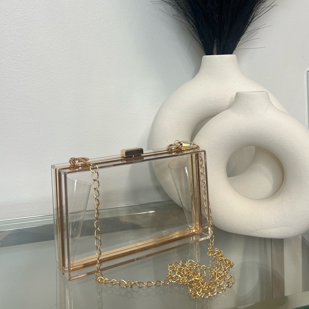 Transparent Square Handbag